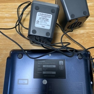 ポータブルDVDプレーヤー&スピーカーの画像