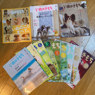 愛犬との暮らしをもっと楽しむ　いぬのきもち　12冊