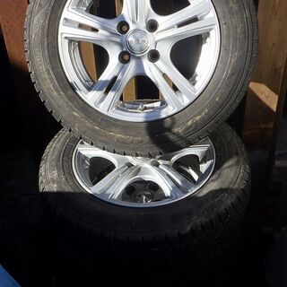 スタッドレスタイヤ・アルミセット　ヴィッツ用 165-70R14...