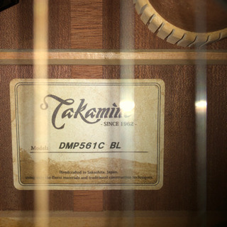 タカミネエレアコ長渕剛モデルDMP561C BL 音響アンプセットの画像