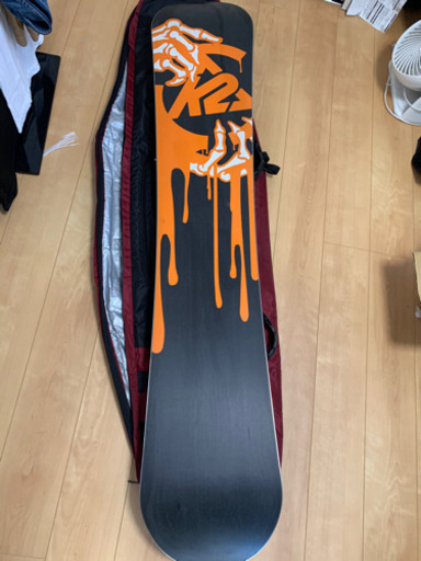 K2スノーボード、ブーツセット　身長170cm 〜185cm用