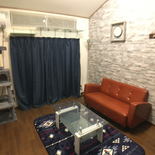 12月から入居可　猫が主役のお部屋♪家具家電付き・東武東上線上福...