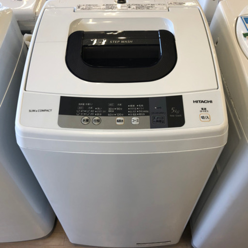 ＊【6ヶ月安心保証付】HITACHI 全自動洗濯機
