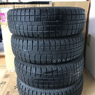 （取引中）ホイール付き　スタッドレスタイヤ　155/65R13 ...