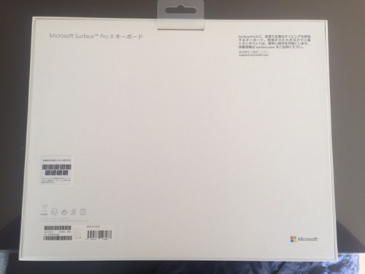 値下げしました!!Surface Pro X キーボード(ブラック) 日本語配列 QJW-00019