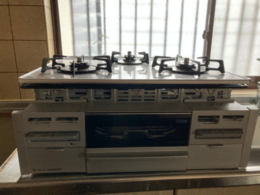 東邦ガスコンロ　ビルドイン　都市ガス使用してました。