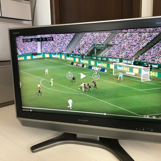 シャープ液晶テレビ32インチ　倍速再生対応の画像