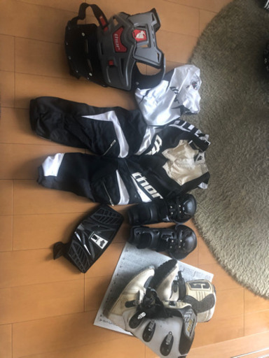 モトクロスウェア　プロテクター　防具　一式