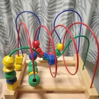 IKEA知育ビーズコースター