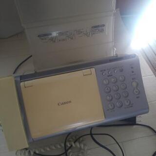 キャノン　電話機　普通紙コピーFAX機能付きの画像