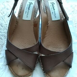 ガイモ（Gaimo）本革サンダル　郵送対応+値下げしましたの画像