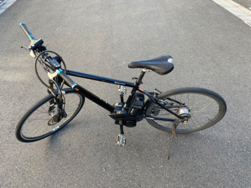 引き取り限定　ブリヂストン　電動　クロスバイク