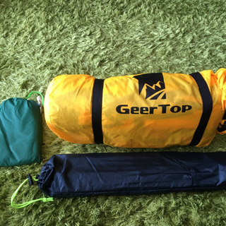 お得セット】GeerTopソロテント グランドシート付き