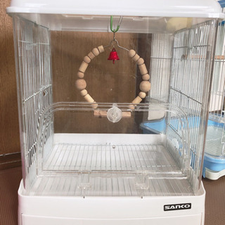 鳥カゴ 鳥かご バードケージ イージーホームクリアバード35-WH