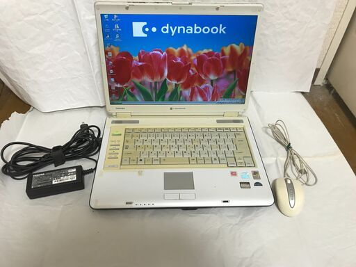 東芝 TOSHIBA dynadook AX/740LS メモリ1GB＋512MB マウス付き ノートパソコン ノートPC