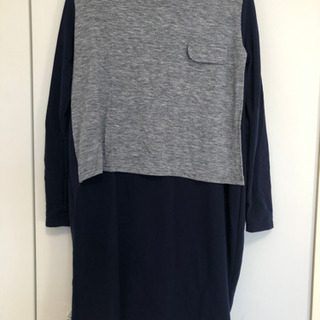 マタニティー服　ワンピースとレギンスの画像