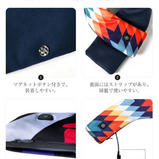 【新品未使用】ヒートマフラー 電熱マフラー マフラー 防寒 首 ウェアの画像