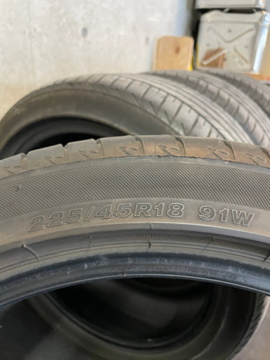 ブリヂストン レグノ GR001 クラウン 純正 4本セット 225/45R18