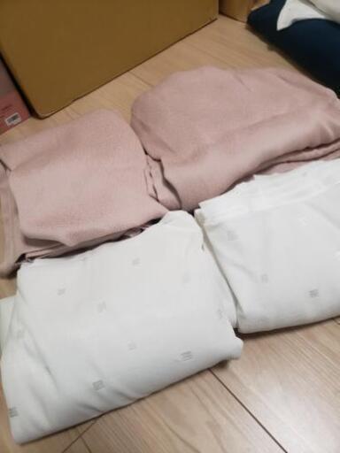 値引きできます ピンクのカーテン  ドットレース