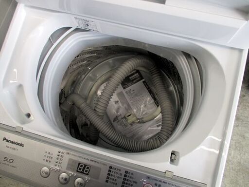 洗濯機 5.0kg 2017年製 パナソニック NA-F50B11グレー系 Panasonic 札幌市 中央区
