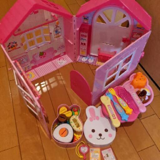 メルちゃんのお家とお弁当とお子様ランチセット