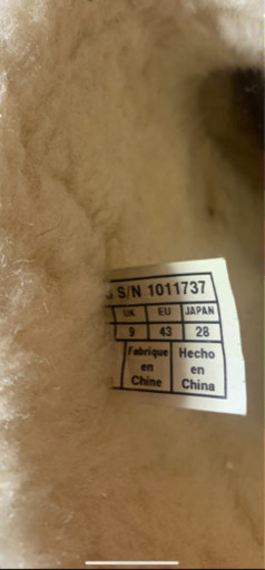 UGG デニム　US10 28cm