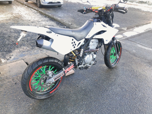 KAWASAKI Dトラッカー(LX250E )モタード　カスタム・美車