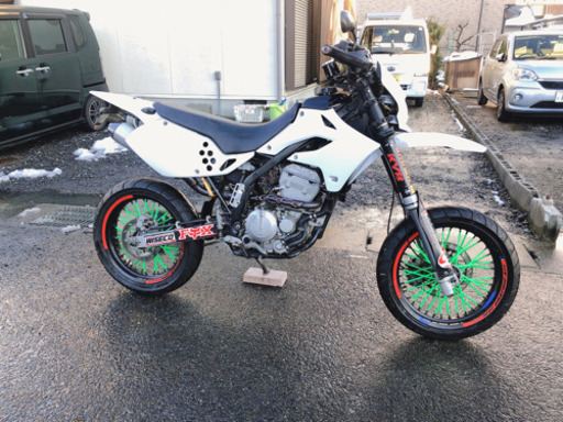 KAWASAKI Dトラッカー(LX250E )モタード　カスタム・美車