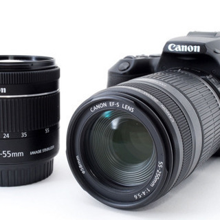 手ぶれ補正レンズ付き★canon kiss x10標準&望遠ダブルレンズセットの画像