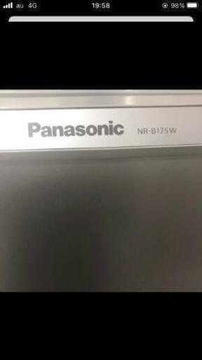 お譲り先決定  1月末削除 Panasonic 冷蔵庫 NR-B175W-S