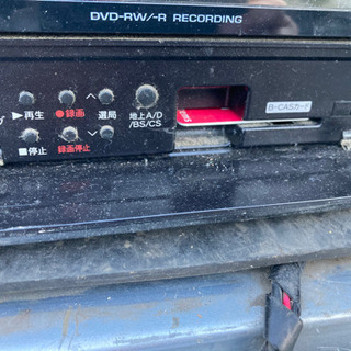 シャープHDD.DVD.ビデオ一体型レコーダー　DV-ACV52 2008年　ジャンクの画像