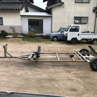 船台　19フィート〜21フィートぐらい？　骨組みオールステンレス