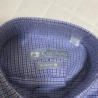 ワイシャツ長袖+蝶ネクタイの画像