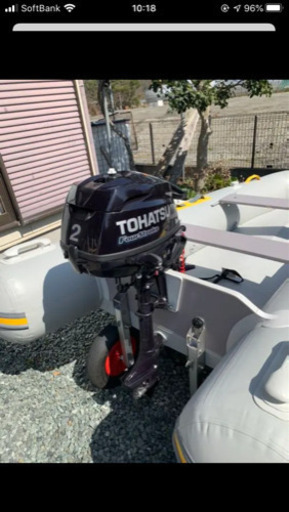 ジョイクラフト ゴムボート  2馬力セット　免許不要