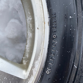 エリシオン 純正アルミ スタッドレスタイヤ 4本セットの画像