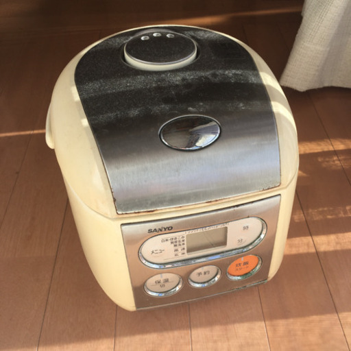 SANYO サンヨー マイコンジャー炊飯器 ECJ-FS50 5合焚レトロ 中古