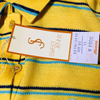 SALE】Mizuno ミズノ♦︎新品未使用♦︎長袖ポロシャツ ニットの画像