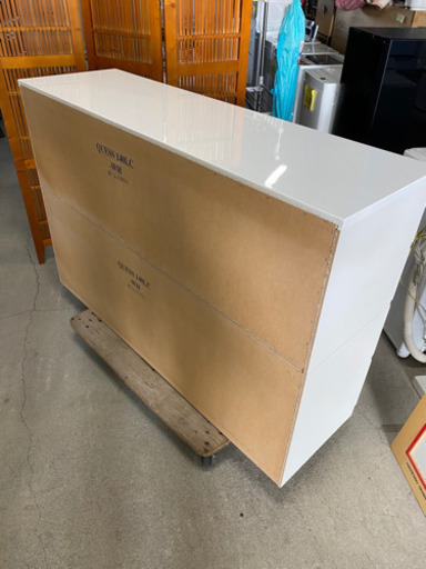 初売りセール開催中!!是非ご来店ください！ニトリ ローチェスト クエス 140LC-WH