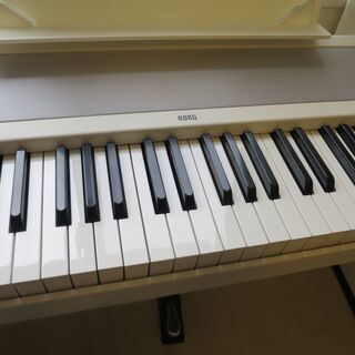 電子ピアノ 2017年製 KORG B1 DIGITAL PIANO 純正スタンド付きの画像