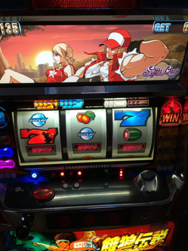 パチスロ　餓狼伝説スペシャル　不要機　鍵付き