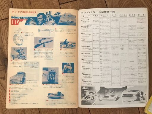 【激レア】　「007 私を愛したスパイ」のノート（3冊セット）