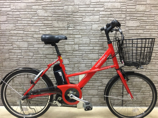 新春SALE 東京23区配達無料　新基準　ブリジストン マリポーサ　4Ah リチウム 電動自転車 中古自転車☆