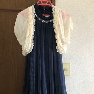 パーティードレスとボレロのセット【値下げしました】