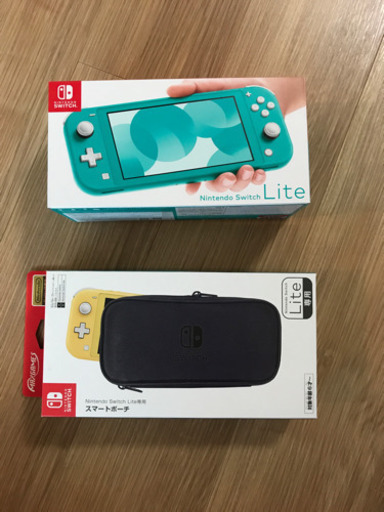 新品　値下げ　任天堂Switchライト　　スマートポーチセット　ニンテンドー　スイッチ　ライト