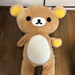 リラックマ　巨大ぬいぐるみ