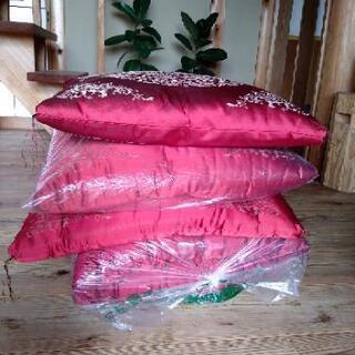 [ありがとうございました］［配達無料][即日配達も可能？]座布団５つセットの画像