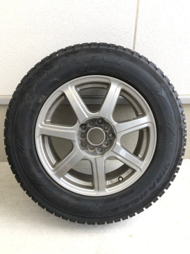 商談中　ダンロップ　スタッドレスタイヤ ホイールつき　4本セット　215/65R16