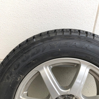 商談中　ダンロップ　スタッドレスタイヤ ホイールつき　4本セット　215/65R16の画像