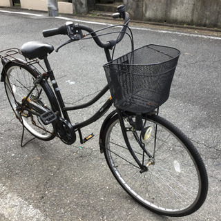 中古　難あり。SHIMANO6変速　黒の画像