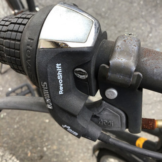 中古　難あり。SHIMANO6変速　黒の画像